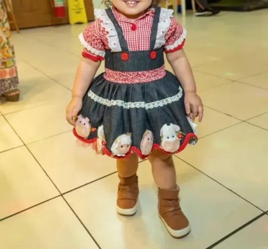 Vestido fazendinha
