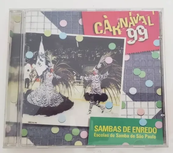 CD - Sambas enredo - São Paulo 1999 - Grupo Especial