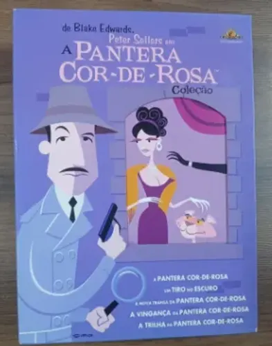 A Pantera Cor De Rosa Coleção 6 Dvds Legendados