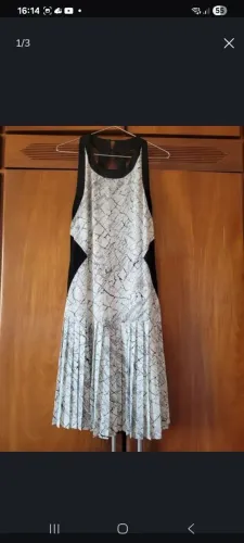 Vestido de seda SHOULDER