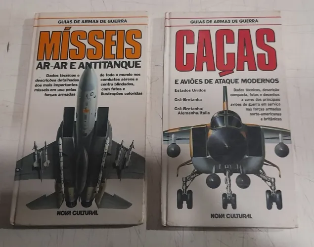 Livros antigos Guias de Armas de Guerra: Mísseis e Caças