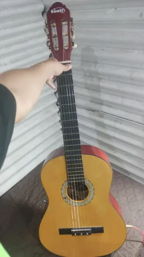 Violão Elétrico funcionando no som, regulado por profissional e no ponto de usar!
