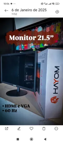 MONITOR 21.5 POLEGADAS