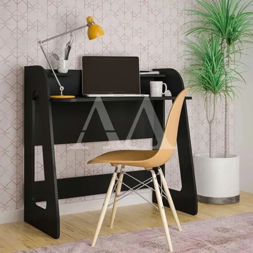 Escrivaninha Para Notebook Artely Cyber Preto <br>