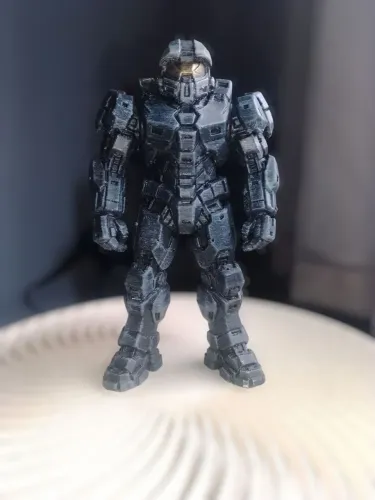 Action Figure Halo Master Chief Impressão 3d