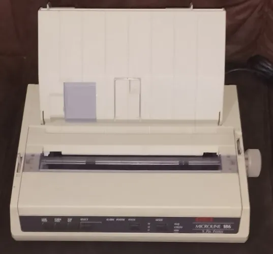 Impressora Matricial Okidata Microlin 186 Funcionando 