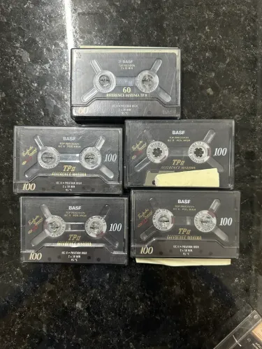 Kit de Fitas K7 BASF TP II - Chrome (Type II)