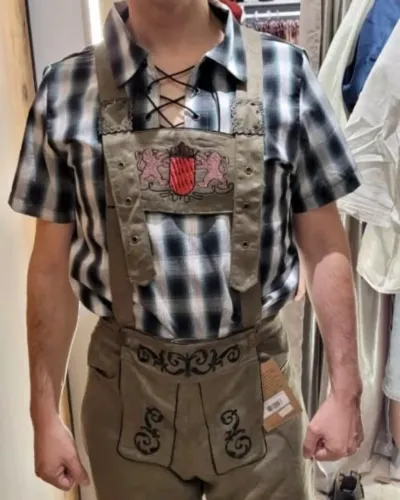 Trajes pra Oktoberfest tamanho M numero 38