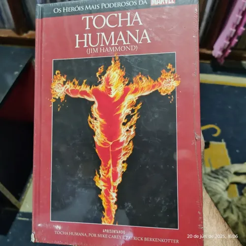 Capa Vermelha nr 08, HQ Tocha Humana (Jim Hammond) - Marvel