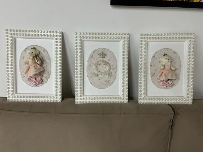 Kit de quadros para quarto infantil!!! IMPECÁVEL!!
