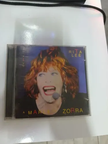 CD Rita Lee - A Marca da Zorra Ao Vivo (Original) - Raro Colecionador