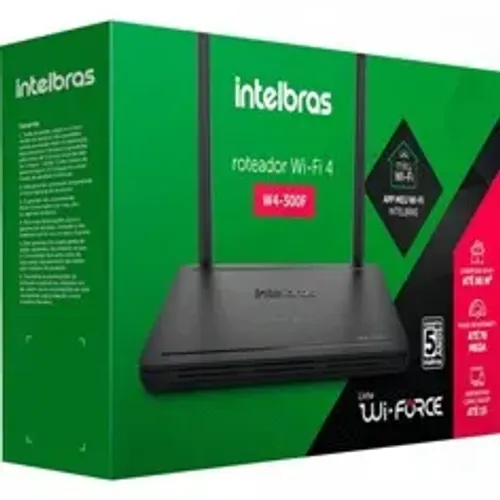 Roteador Intelbras Wi-force W4-300f 300mbps 4 Portas 9430