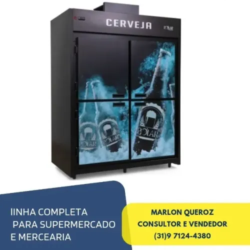 Cervejeira 4 Portas Mini Câmara Polar 220v Nova