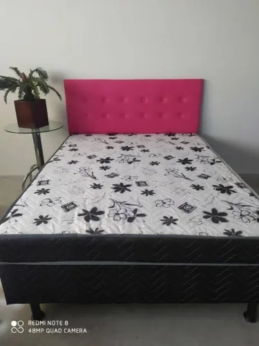 CAMA CASAL BOX CONJUGADA + CABECEIRA 