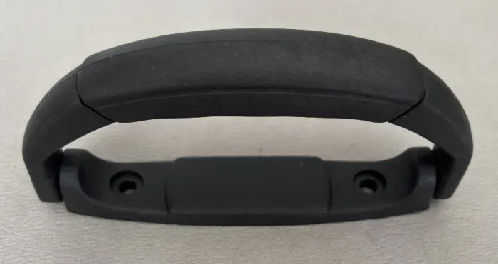 Alça para mala em Plástico Preto - 14,5cm