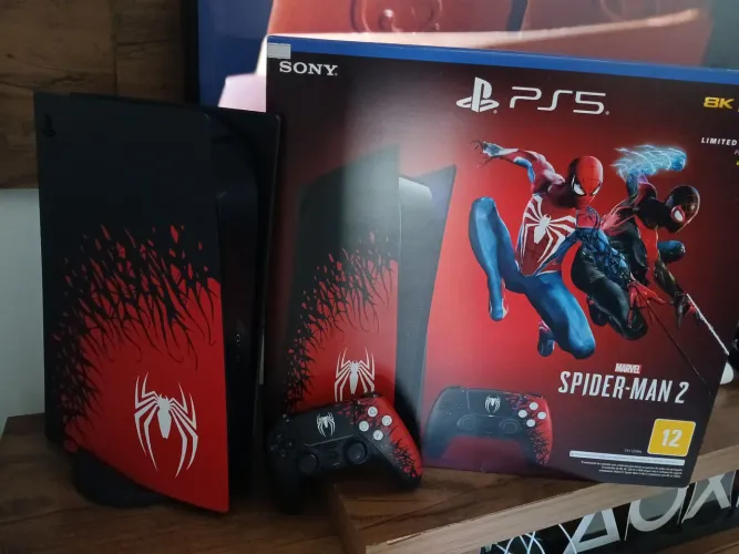 Ps5 Edição Limitada Spider Man 2