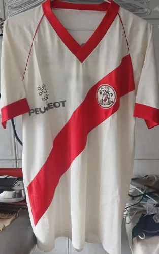 CAMISA RIVER PLATE ARGENTINA PEUGEOT 1986 #3 SEVEL FRETE GRATIS
