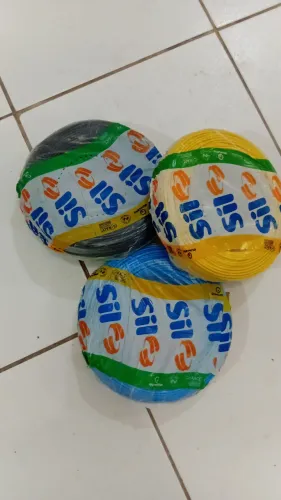 Fios e Cabos Elétricos - Diversas Cores