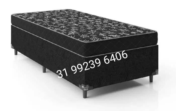 Cama Box solteiro - Novo