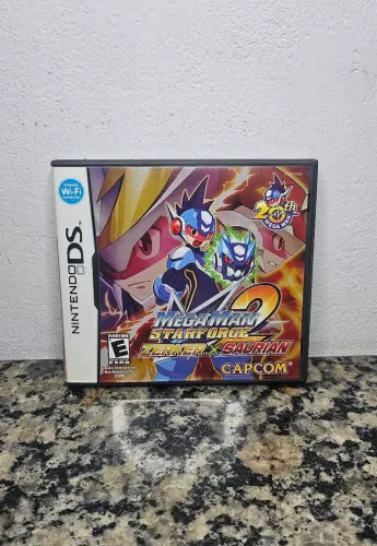 MegaMan Starforce 2 Zerker x Saurian DS ORIGINAL COMPLETÃO AMERICANO 100%