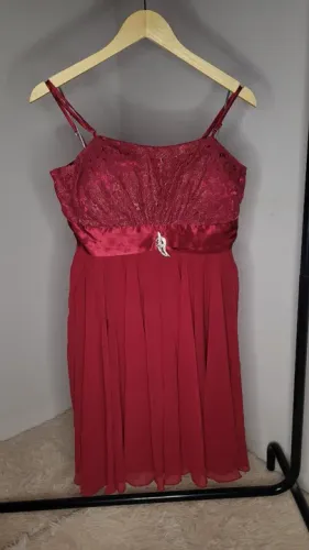 Vestido de festa curto vermelho - Tamanho GG