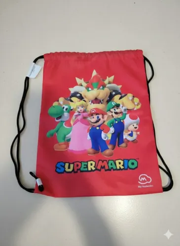 Sacola Mochila Nintendo SUPERMARIO