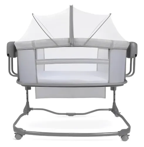 BERÇO BLUETOOTH CINZA RISCADO MASTELA