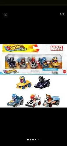 Hot Wheels RACER VERSE - MARVEL - 5-PACK