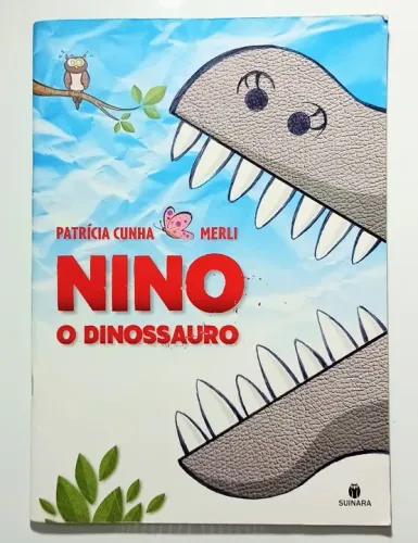 Nino O Dinossauro Patricia Cunha Merli Livro Impecável Barato