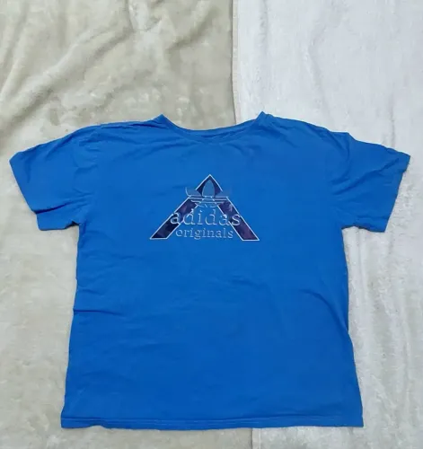 Camisa azul adidas tamanho G