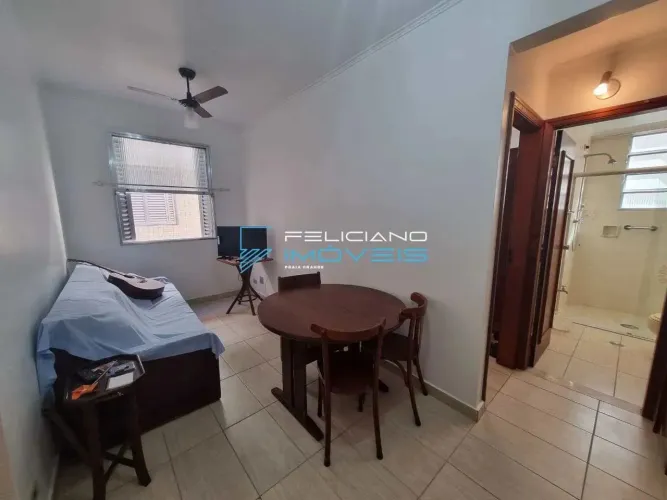 Apartamento com 1 quarto, Guilhermina, Praia Grande - R$ 220 mil, Cod: 6413