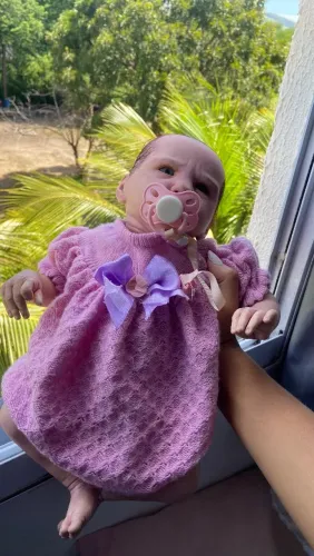 BONECA BEBÊ REBORN REALISTA.