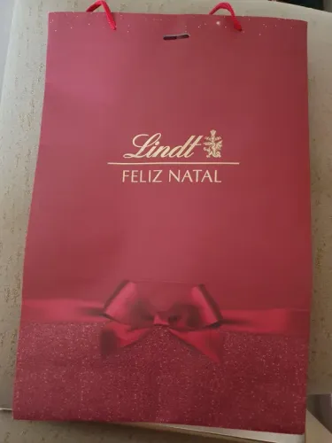 Sacola lindt natal