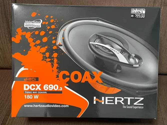 Alto falante hertz dcx 690.3 6/9? original italiano instalado 