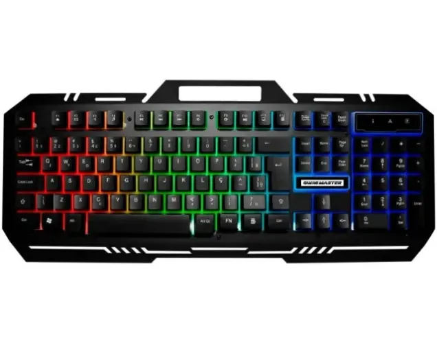 Teclado Gamer Fusion Color KMM712 - ENTREGA GRATIS E GARANTIA DE 1 ANO EM ATÉ 12X