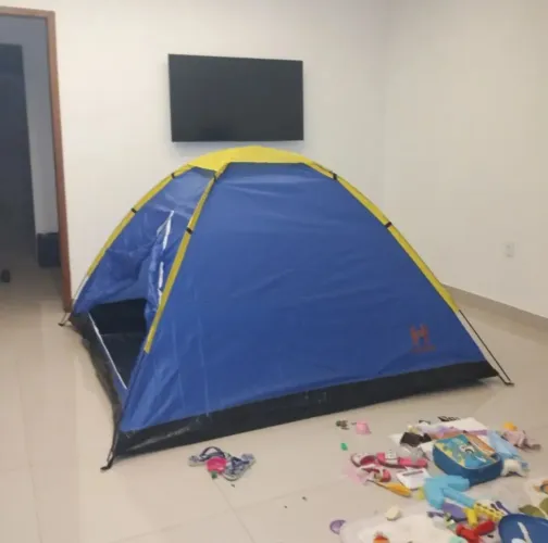 LACRADA! BARRACA DE ACAMPAMENTO GRANDE