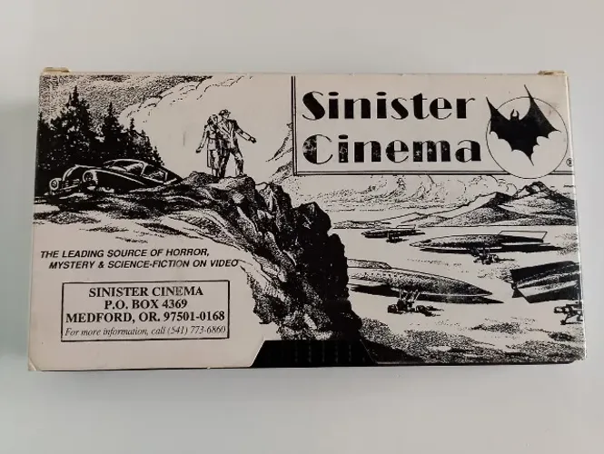 Fita Vhs Sinister Cinema - 1935 - Raridade