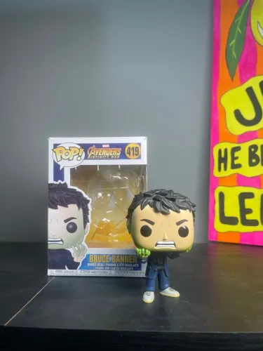 Funko pop Bruce banner Vingadores Marvel Original