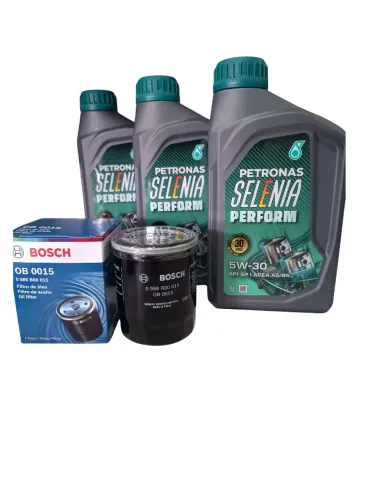 Kit de óleo com filtro