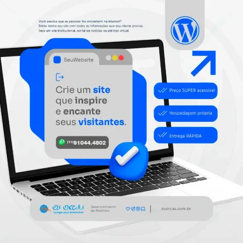 Criação de Websites. Sua empresa na internet!!!