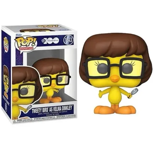 Funko Pop 1243 Tweety Bird as Velma Dinkley Piu Piu como Velma