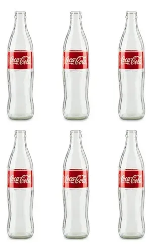 Vasilhame de Coca-cola retornável de 1 litro de vidro