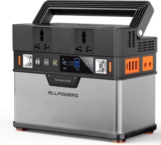 Gerador de Energia Portátil ALLPOWERS S300 500W 78000mAh Usado