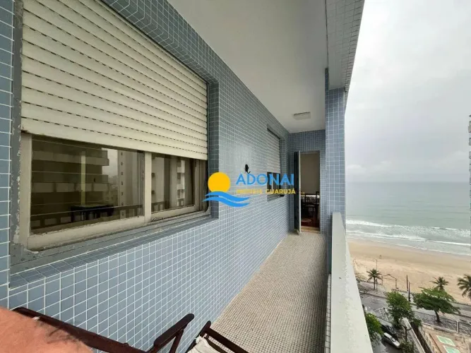 Apartamento beira-mar com vista Pitangueiras Guarujá