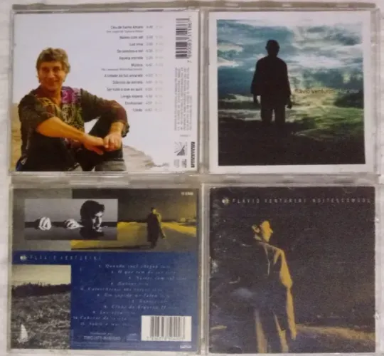 CDs diversos de Flavio Venturini - Diversos preços-alguns autografados-Leia todo o anúncio