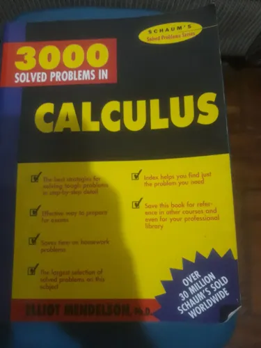 Cálculo - Problemas de Cálculo - 3000 Solved Problems in Calculus - Schaum