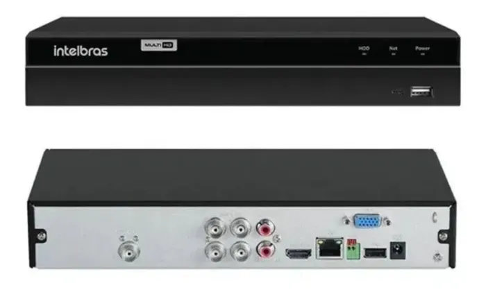 Mhdx 1204 C/ Hd 1tb - Stand Alone 4 Cameras - Intelbras zero 