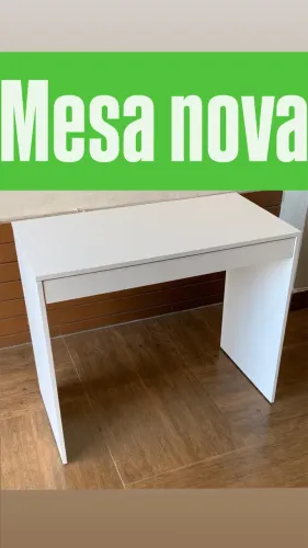 Mesa escrivaninha nova em mdf 