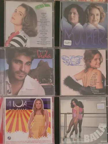 Lote de CDs  - Trilha Sonora Novelas