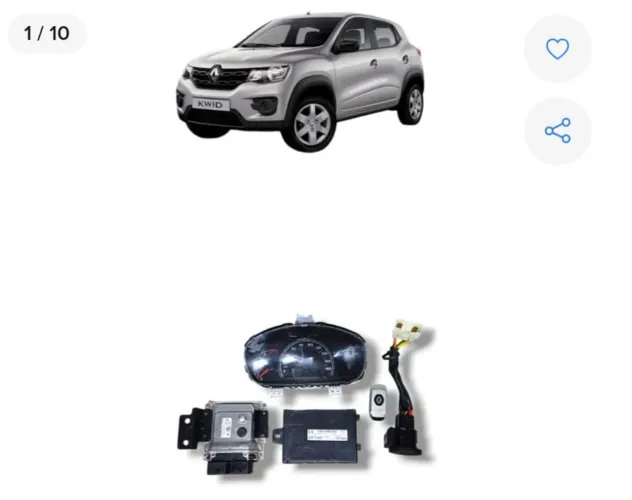 Kit injeção do kwid